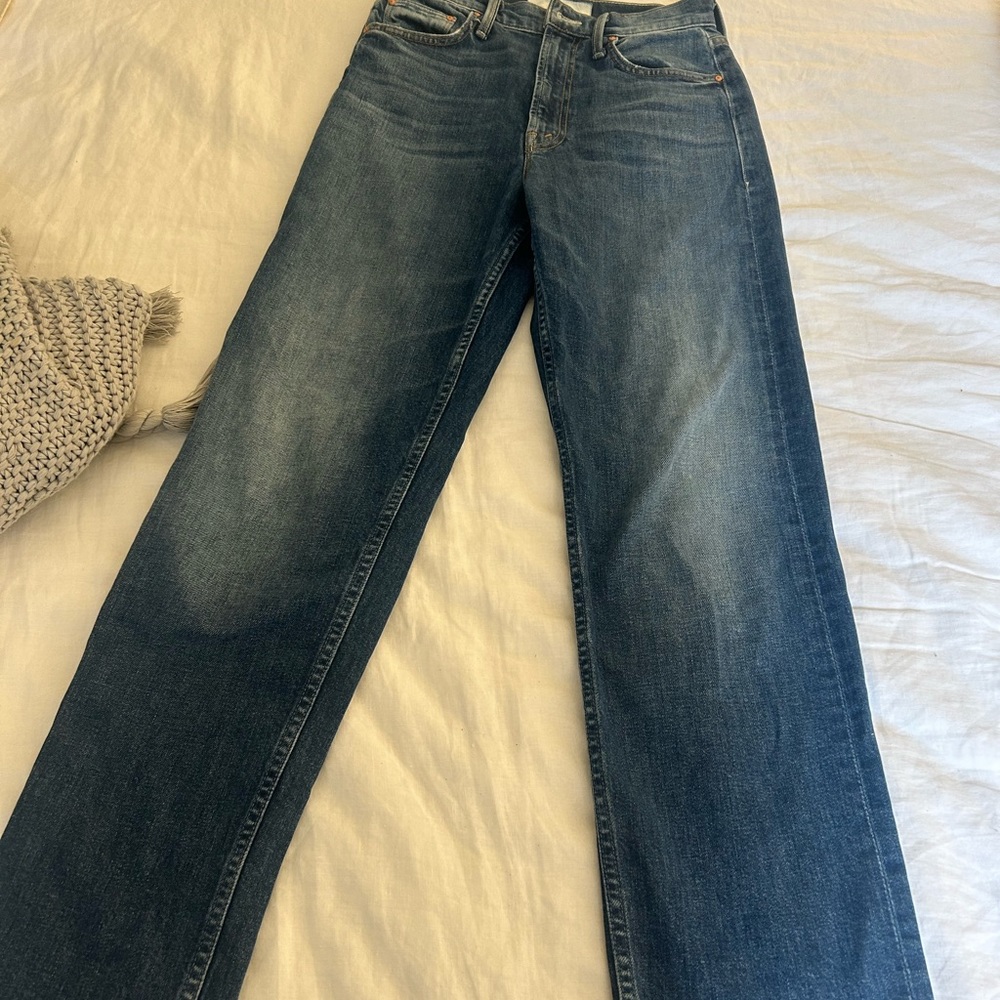 MOTHER HIGH WAISTED STUDY HOVER